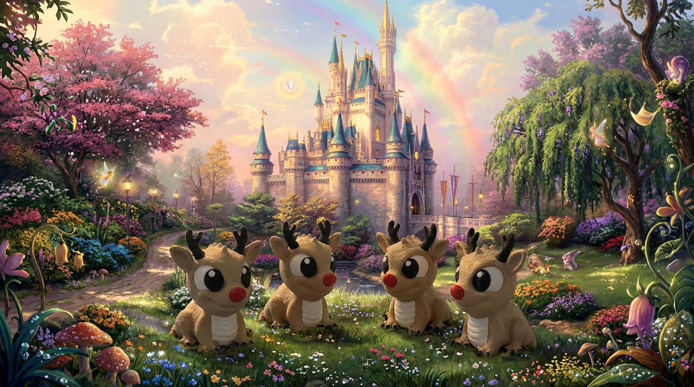 Rudolh the Dragon Reindeer