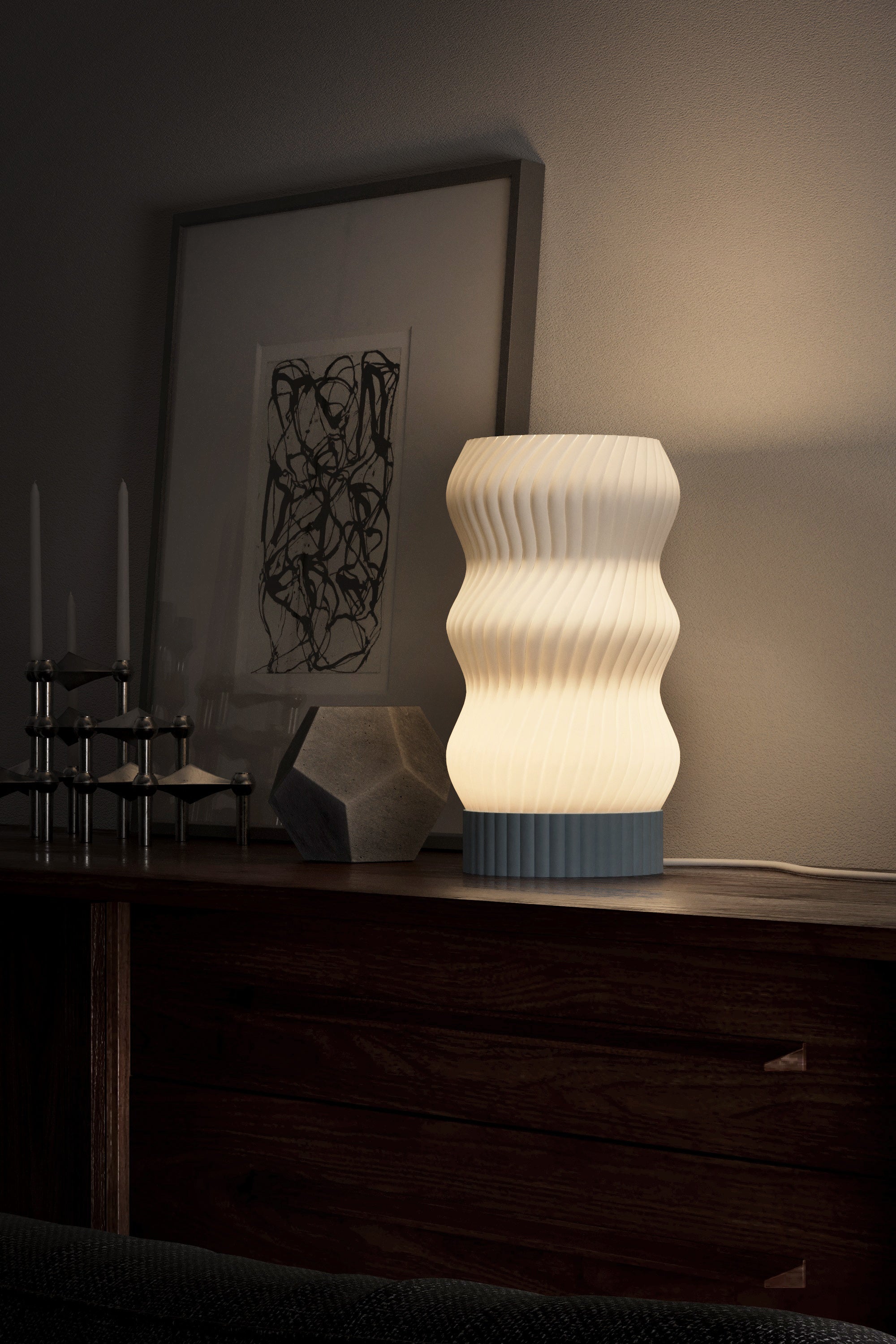 Golv Lampan Nadia Stor