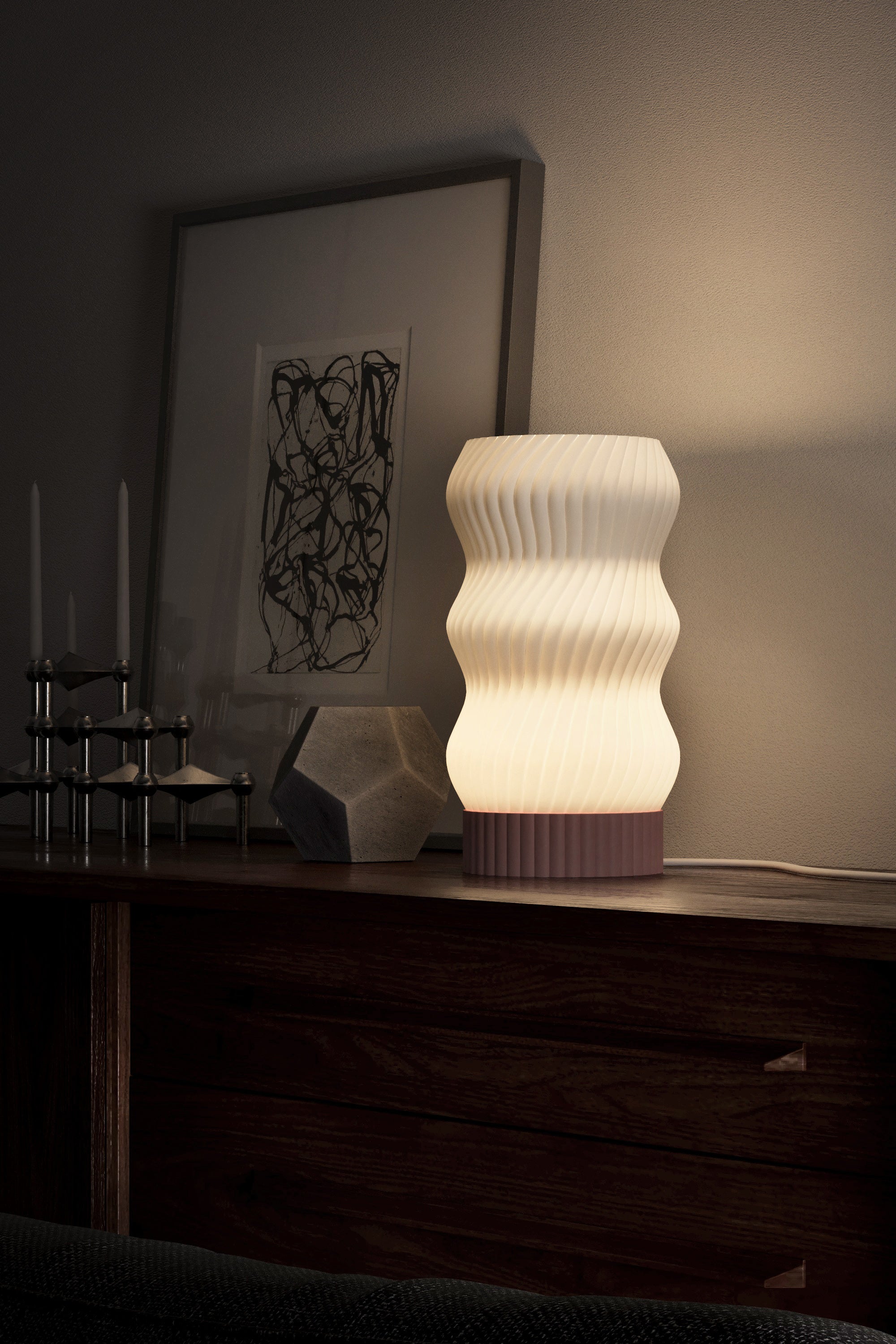 Golv Lampan Nadia Stor