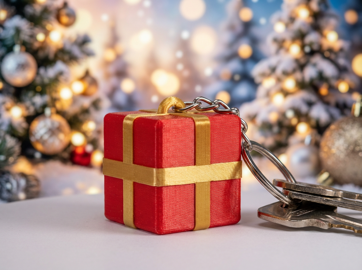 Julklapp nyckelring