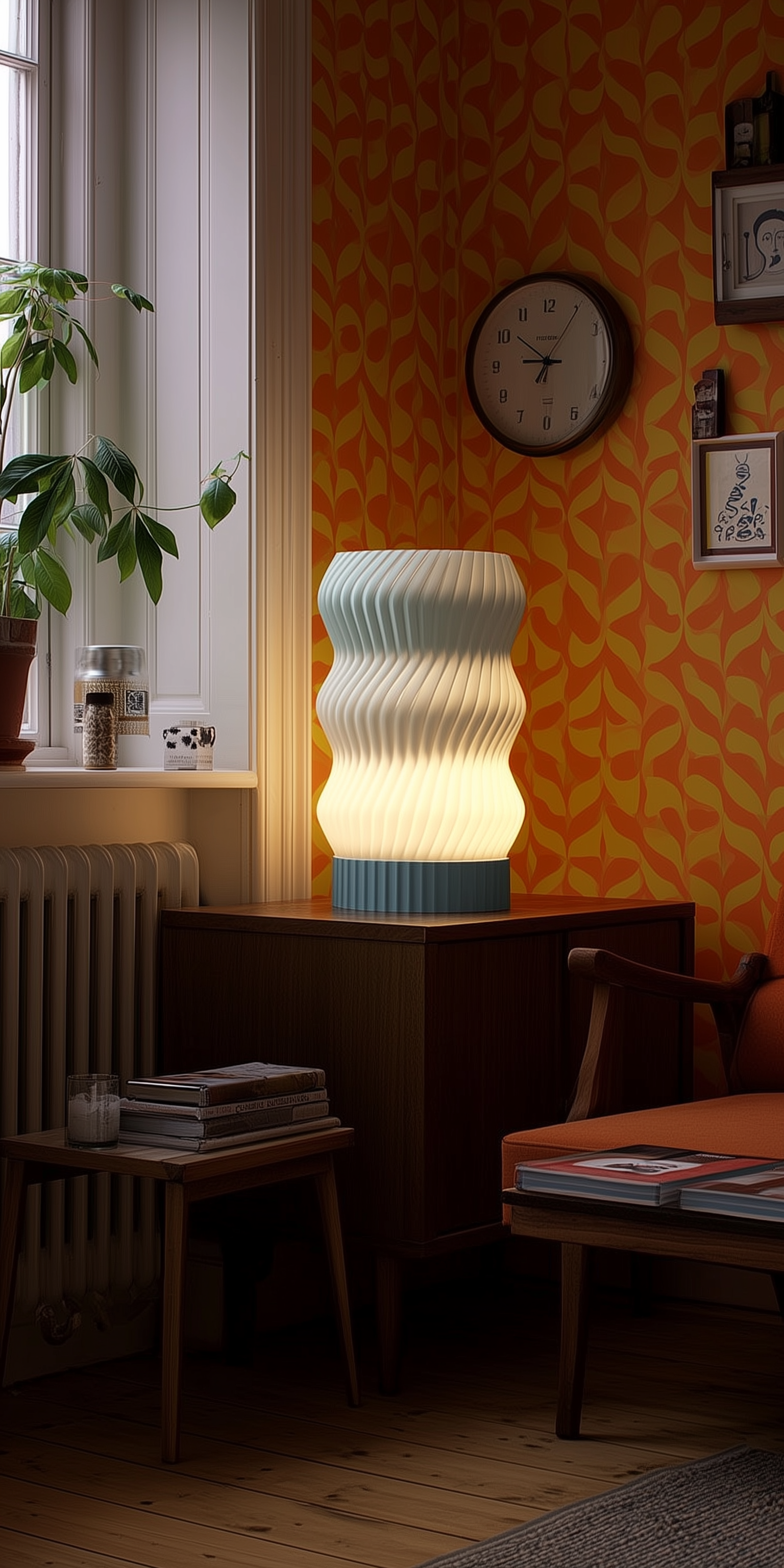 Golv Lampan Nadia Stor